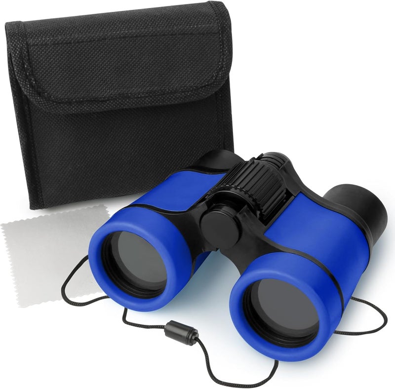 DR ANISON Binoculars for Kids Toy Binoculars Set for Age 3-12 Years Old Boys Girls Outside Play, Bird Watching, Camping, Educational Learning, Birthday Presents - Image 1